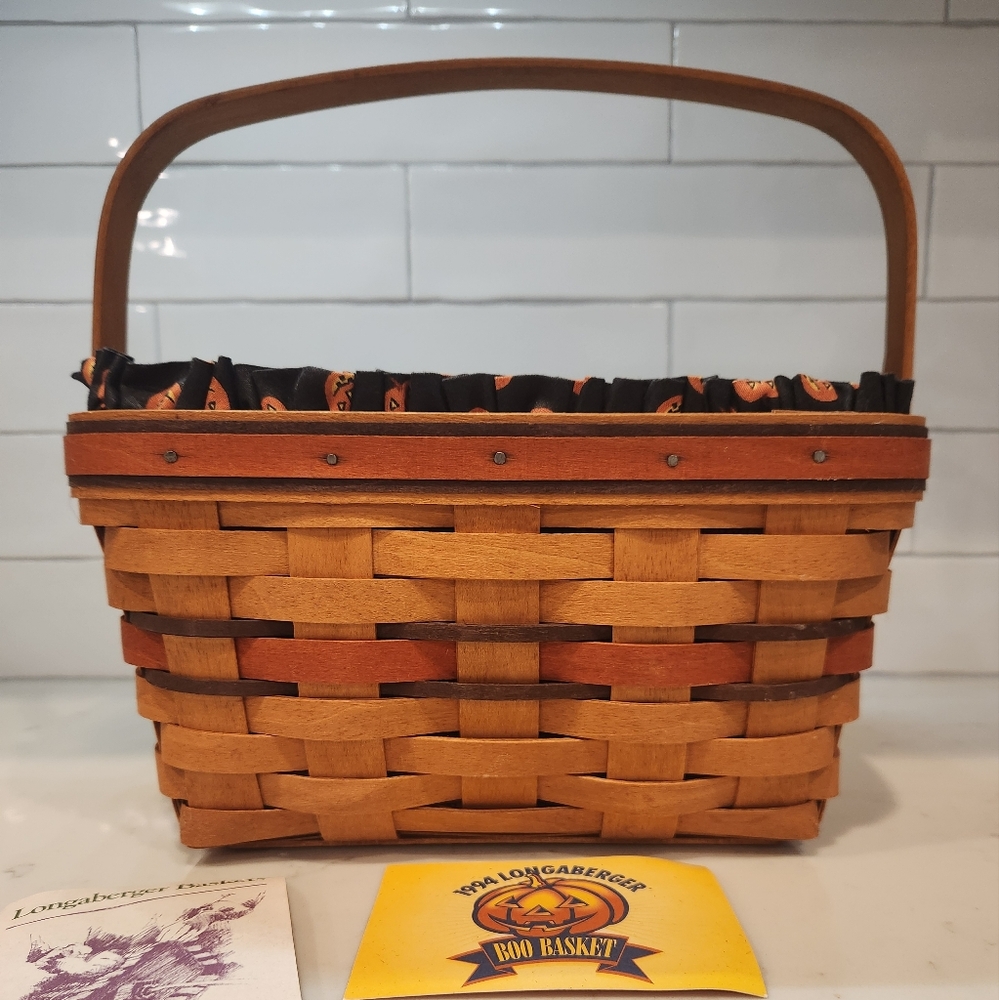 Longaberger 1994 Boo Basket - Picture 9 of 14